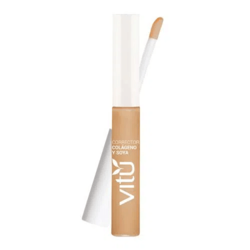 Corrector Vitú Colágeno Soya 4 Castaño