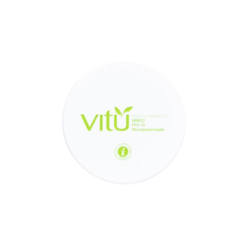 Polvo Vitú Compacto Micropulverizado Arroz Y Fps 15