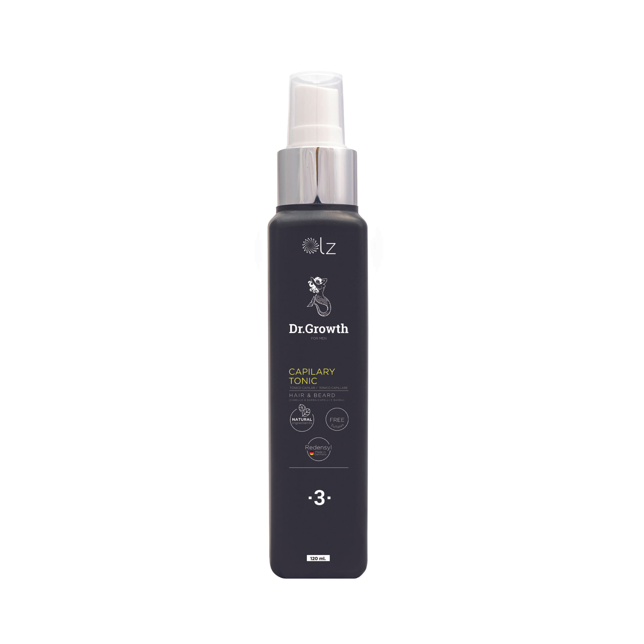 Tratamiento Para Hombres Tónico Dr.Growth 120ml