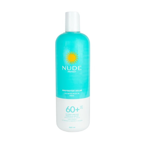 Protector solar Nude SPF60 en crema 480 ml