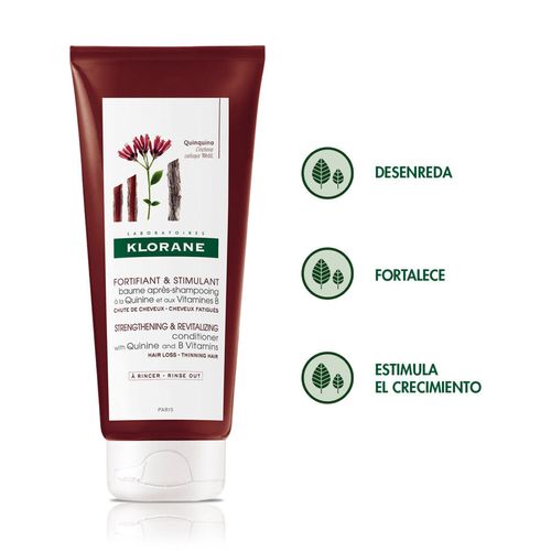 Klorane Balsamo Quinina Fortificante Y Desenredante X 200 Ml