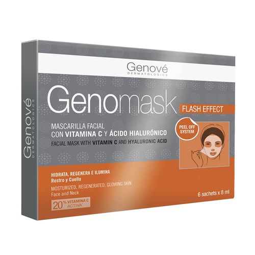 Genomask Mascarilla Facial X 6 Sachets X 8 Ml