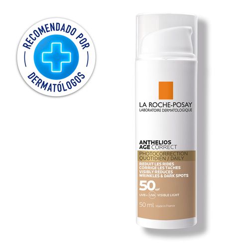 Anthelios Age Correct Con Color Spf 50+ Gel Crema X 50 Ml