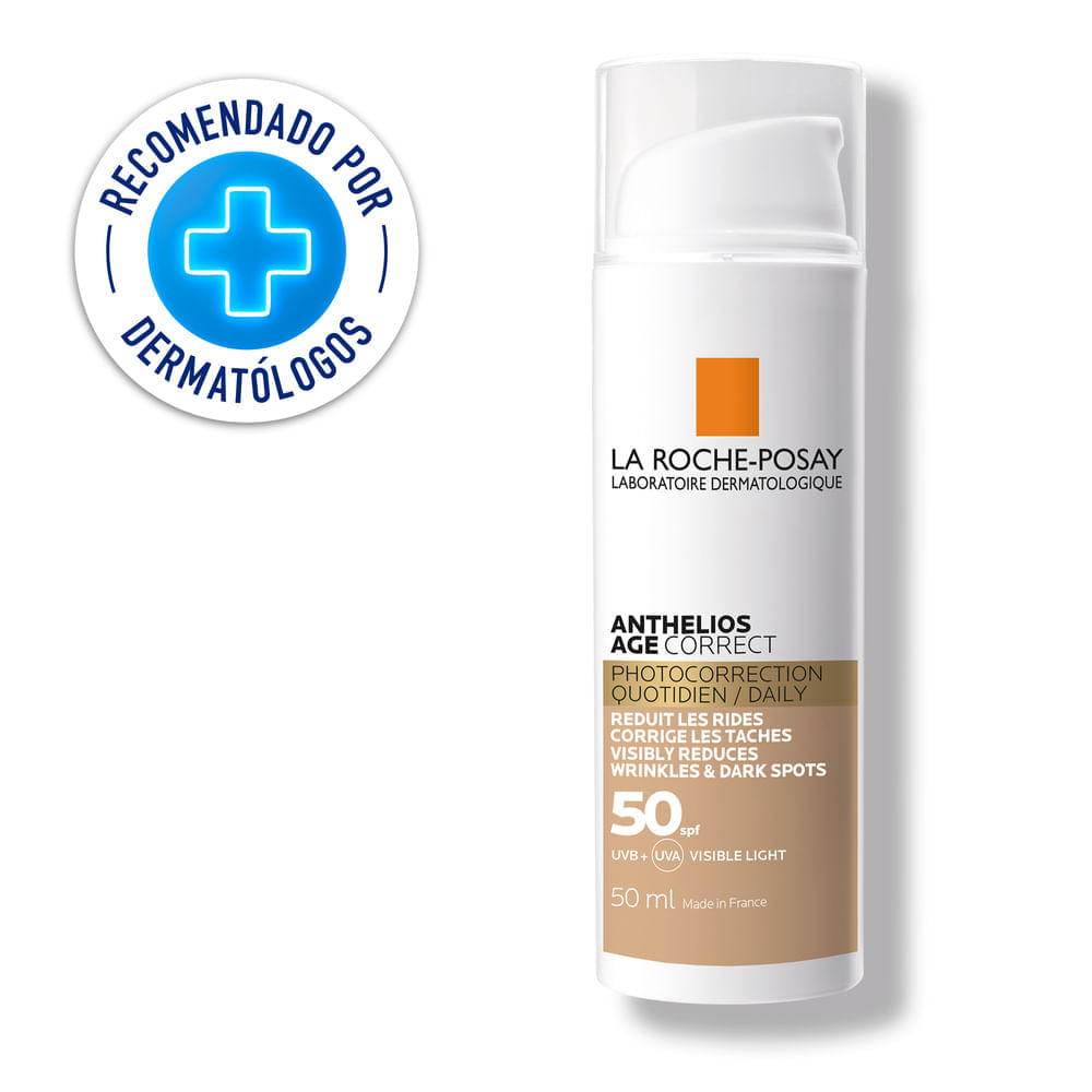 Anthelios Age Correct Con Color Spf 50+ Gel Crema X 50 Ml