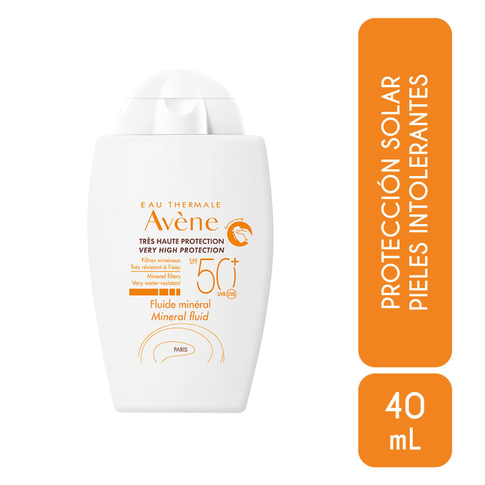 Avene Solar Fluido Mineral Spf 50 X 40 Ml