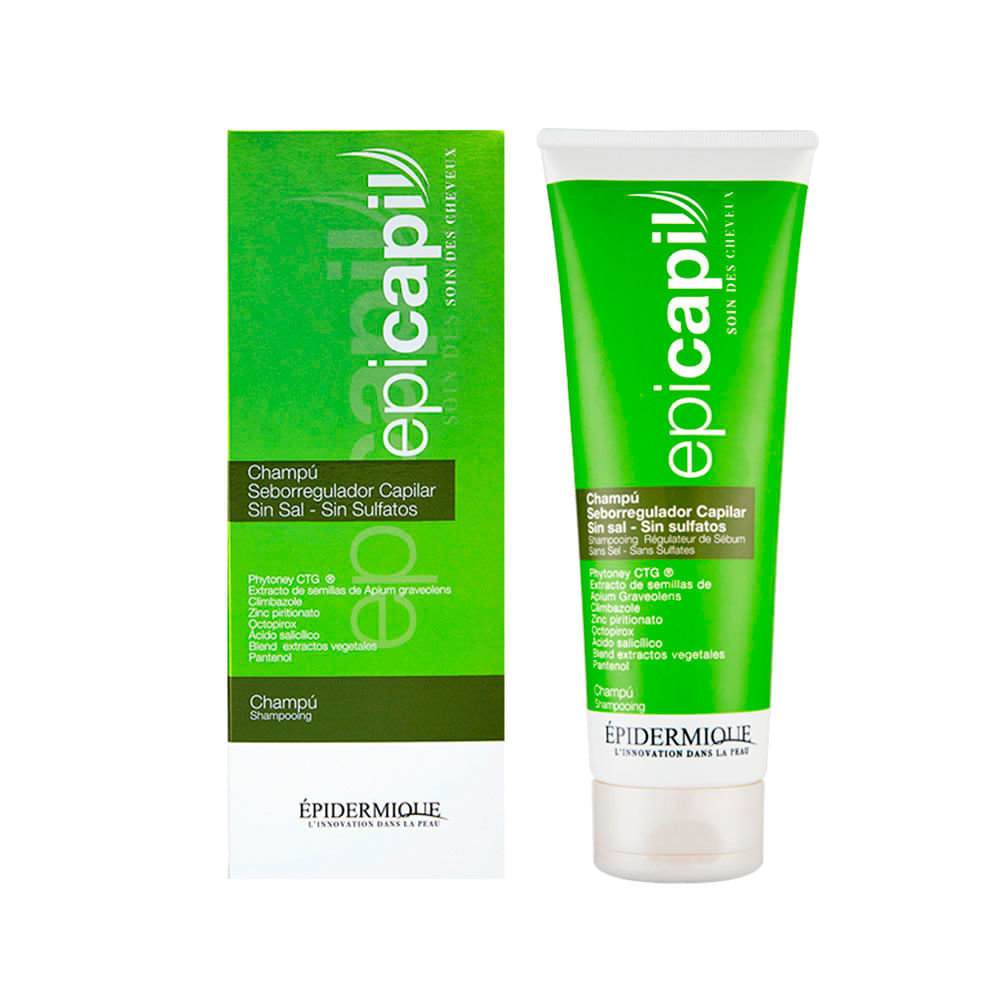Epicapil Shampoo Seborregulador-Anticaspa Frasco X 250 Ml
