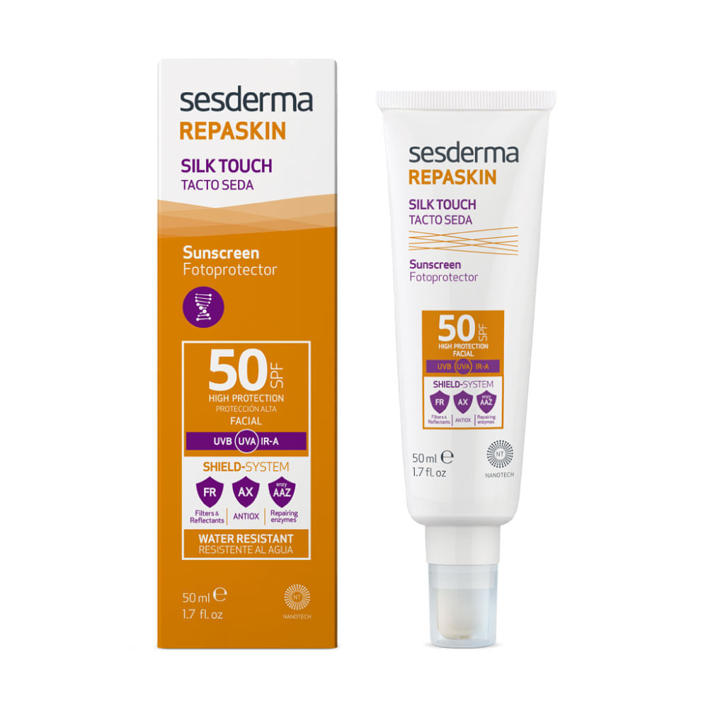 Repaskin Tacto Seda Spf 50 X 50 Ml