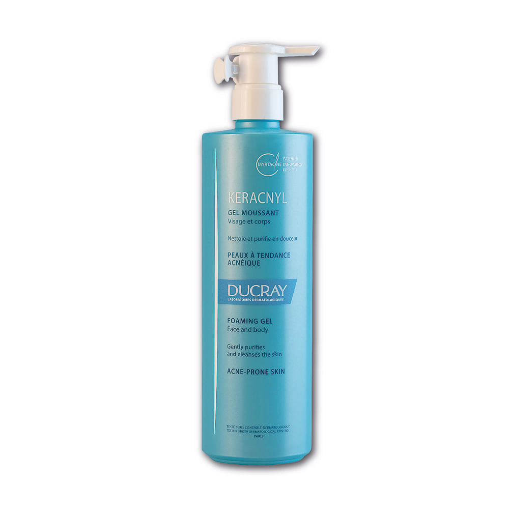 Ducray Keracnyl Gel Limpiador X 400 Ml