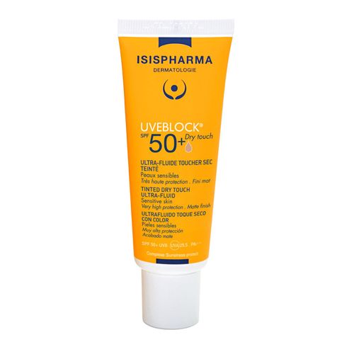 Isis Uveblock Spf 50 + Dry Touch Fluido Light Claire X 40 Ml