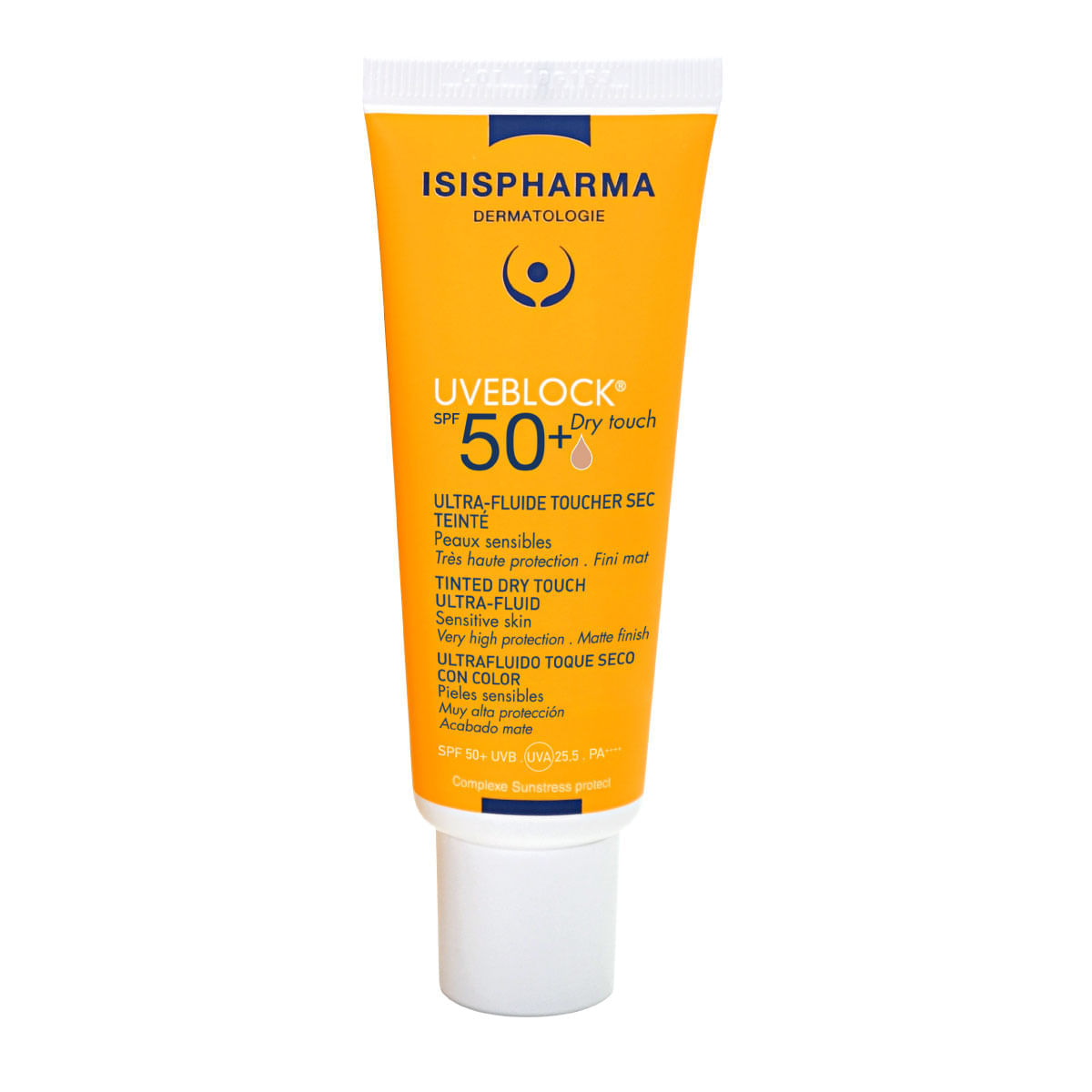 Isis Uveblock Spf 50 + Dry Touch Fluido Light Claire X 40 Ml