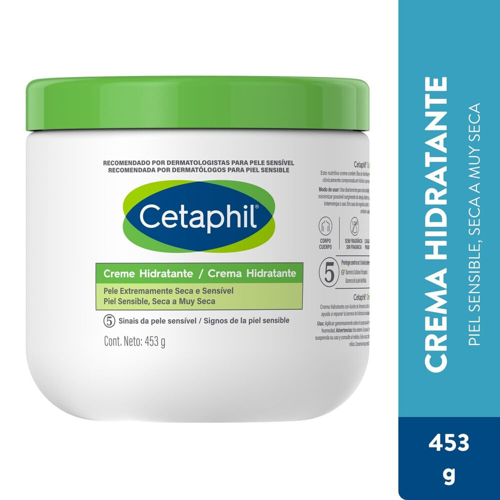 Cetaphil Crema Hidratante X 453 G