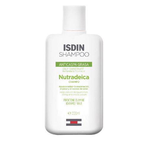 Isdin Shampoo Nutradeica Anticaspa Grasa Frasco X 200 Ml