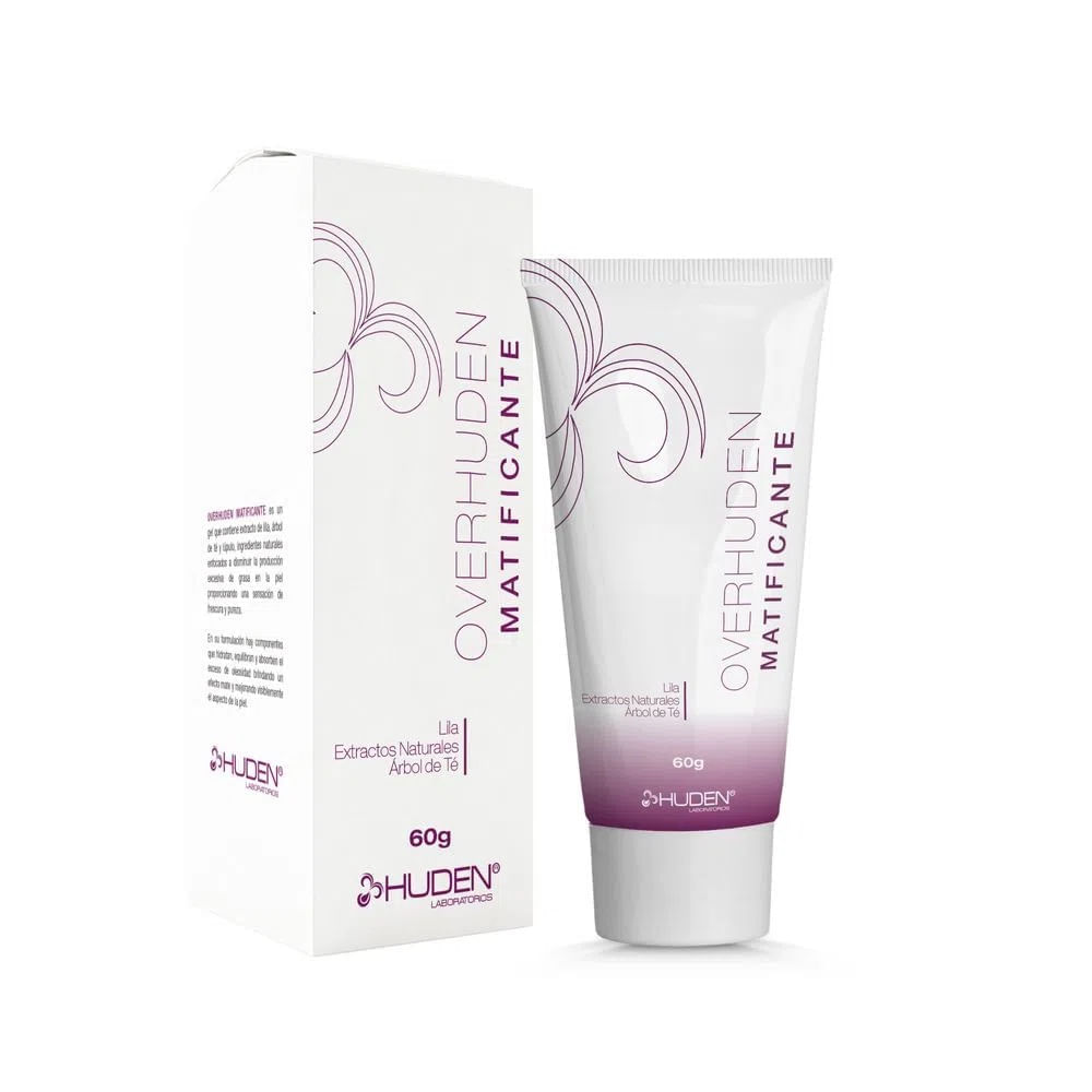 Huden Overhuden Facial Matificante Tubo X 60 G