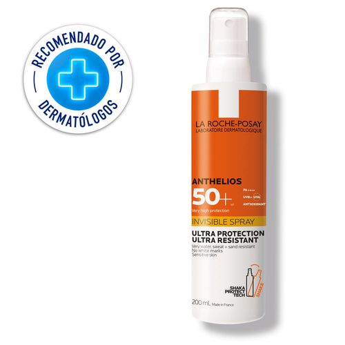Anthelios Shaka Invisible Spray Spf 50+ X 200 Ml