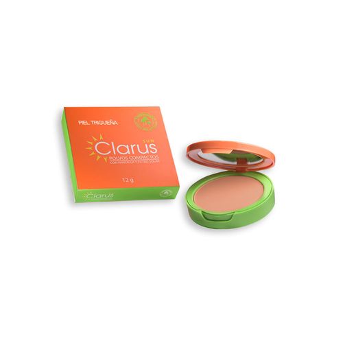 Clarus Polvo Compacto Trigueña X 12 G