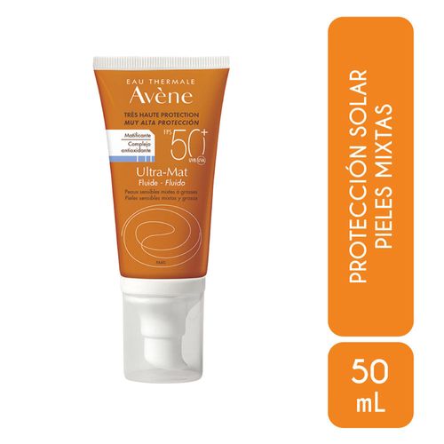 Avene Solar Ultra Mat Fluido Spf 50+ X 50 Ml