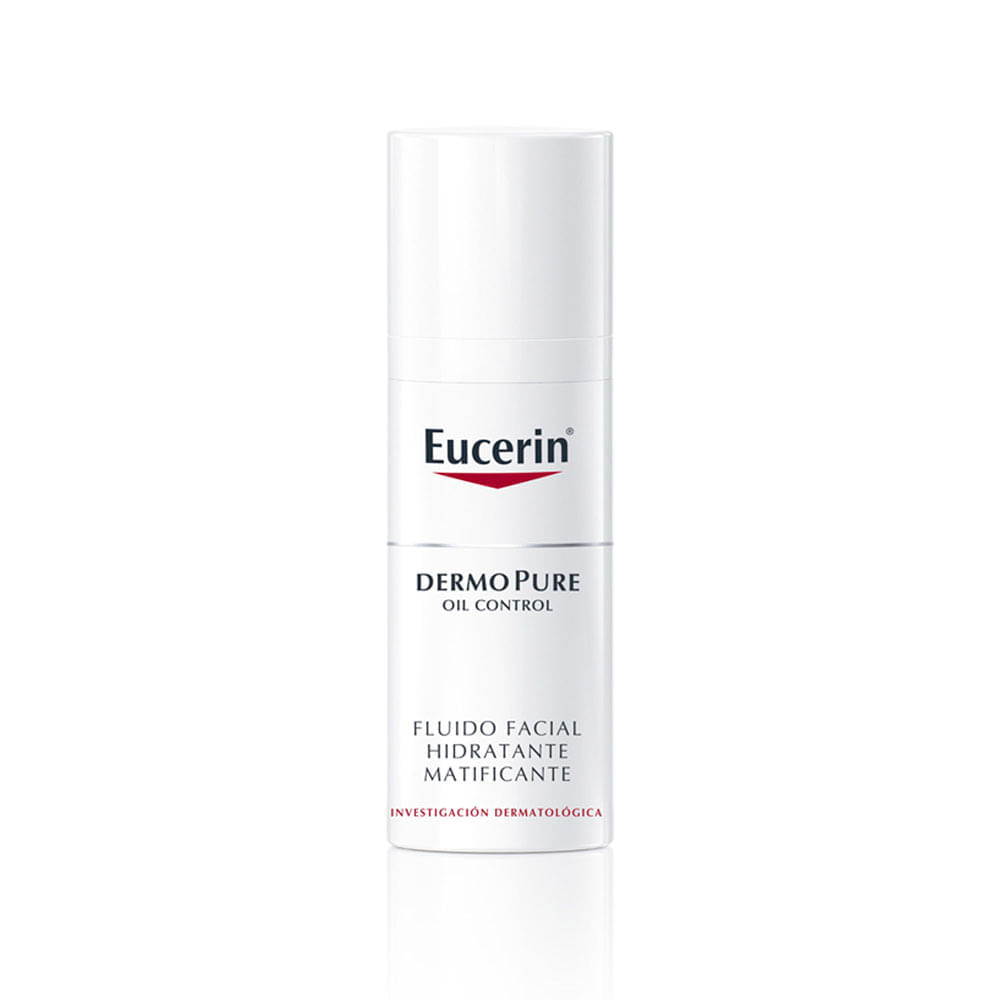 Euc Dermopure Oil Control Fluido Facial Hidratante Matificante X 50 Ml