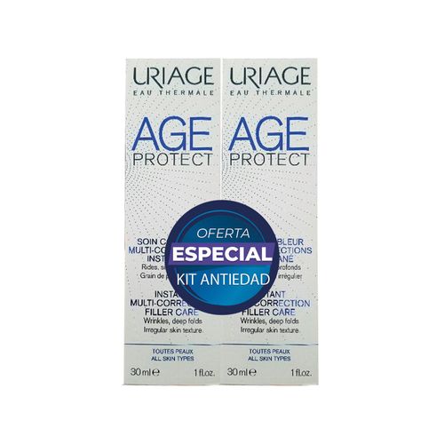 Uriage Age Protect Instant Multi-Correction Filler Care  Kit X 2 Precio Especial