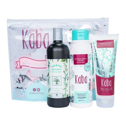 Kit Capilar Kaba + Shampoo Anticaspa La Receta
