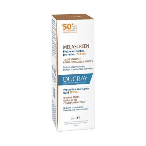 Ducray Melascreen Fluido Ligero Uv Antimanchas Spf 50+ X 50 Ml