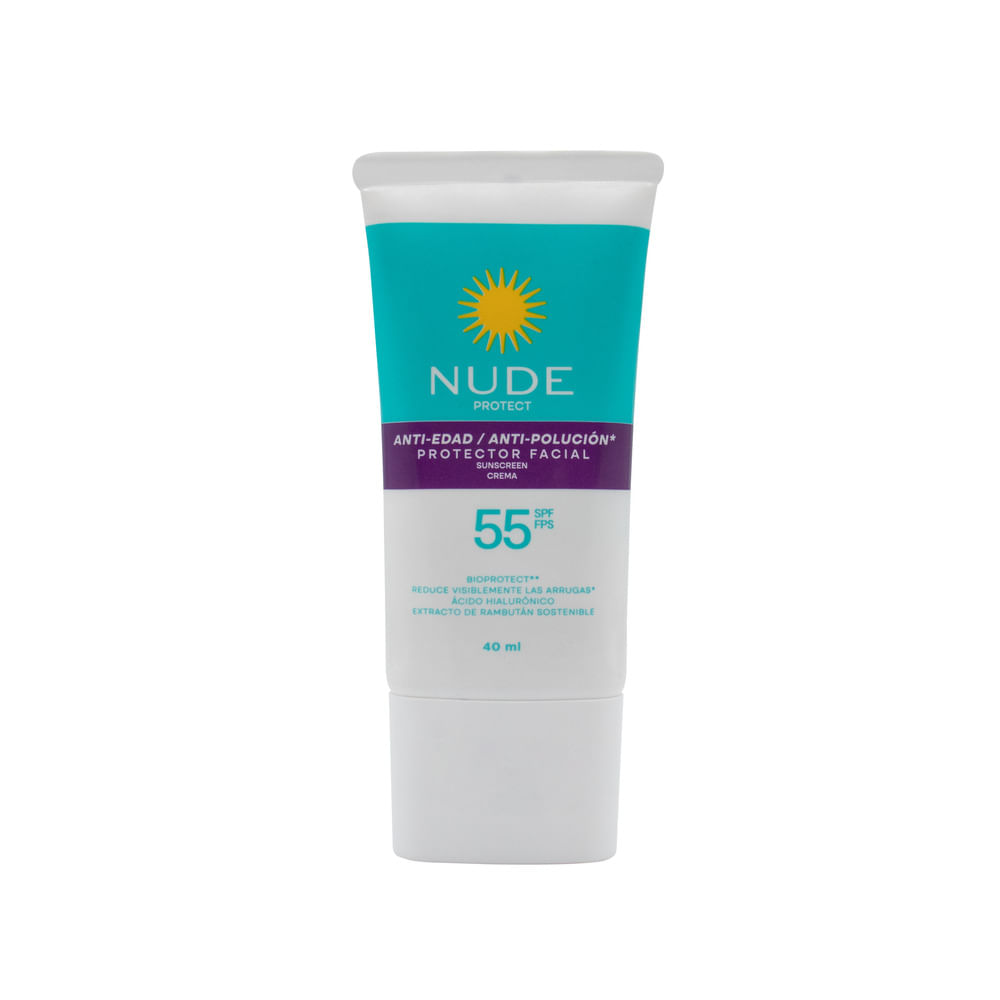Protector Solar Nude Antiedad 40ml
