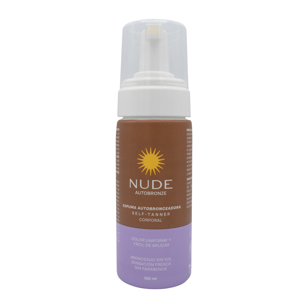 Espuma Autobronceadora Nude 150 ML